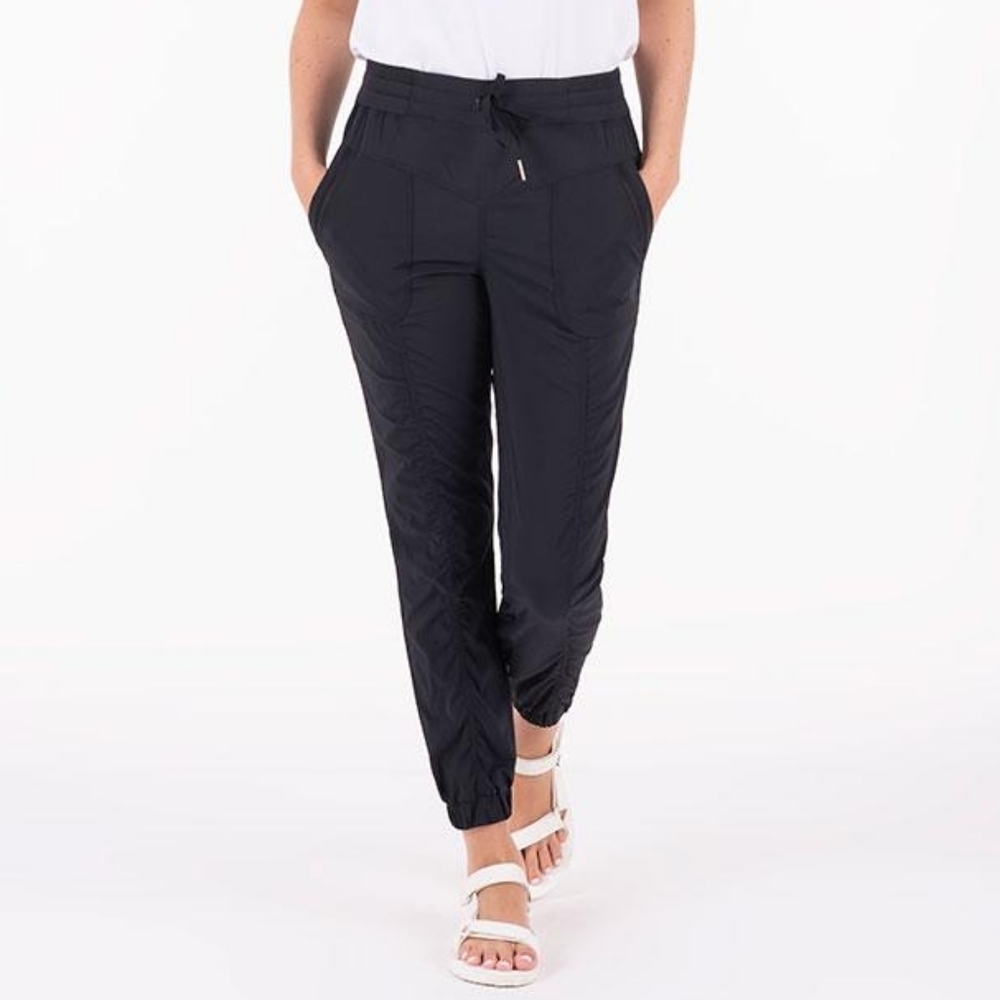 INDYGENA Maeto II Black Track Pants Joggers Drawstring Waist M Medium Mateo